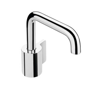 mitigeur pour vasque / en métal chromé / 1 trou