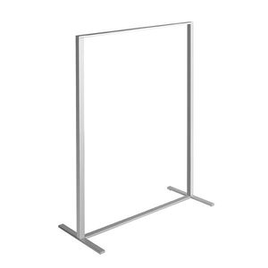 porte-serviettes 2 barres / sur pied / en chrome
