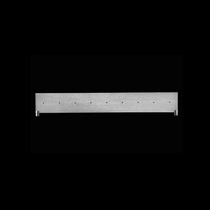étagère murale / contemporaine / en acier inoxydable / de salle de bain