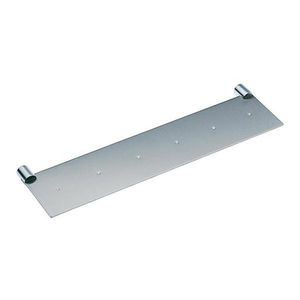 étagère murale / contemporaine / en acier inoxydable / de salle de bain