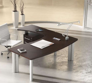 bureau de direction / en bois / en aluminium / de style