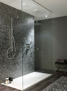 mosaïque d'intérieur / de salle de bain / murale / en verre