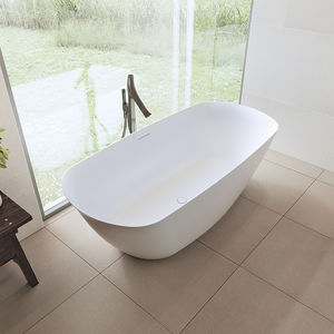 baignoire en îlot / ovale / en Solid Surface