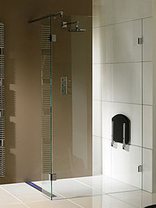 paroi de douche fixe / d'angle