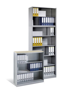 étagère contemporaine / en acier / pour bureau