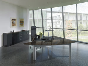 bureau de direction / en bois / contemporain / à usage professionnel