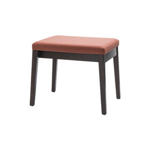 tabouret contemporain / en bois / professionnel / tapissé