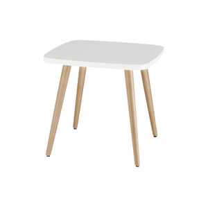 table d'appoint contemporaine / en bois / ronde / pour restaurant