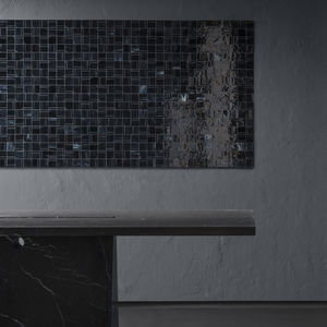 mosaïque d'intérieur / murale / en verre / carrée