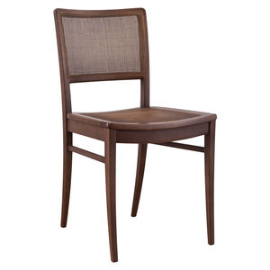 chaise contemporaine / ergonomique / respectueuse de l'environnement / écolabel FSC