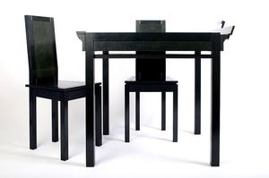 table de backgammon contemporaine / à usage résidentiel