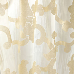 tissu pour rideaux / à motif / en viscose / en polyamide