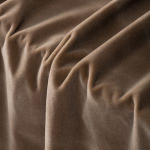 tissu d'ameublement / uni / en coton / en laine