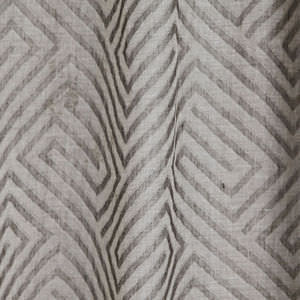 tissu pour rideaux / à motif / en lin