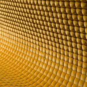 tissu d'ameublement / uni / en polyester / en velours