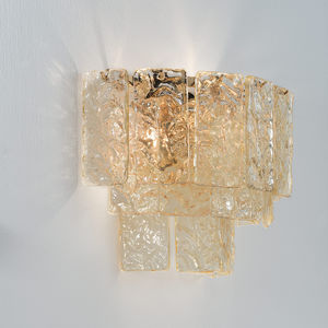 applique murale contemporaine / en verre de Murano / à incandescence