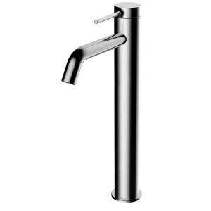 mitigeur pour vasque / en métal chromé / 1 trou