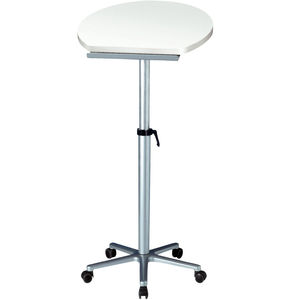table d'ordinateur contemporaine / en fonte d'aluminium / en acier / pour établissement public