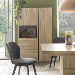 vaisselier contemporain / en mélaminé / aggloméré