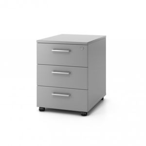 caisson de bureau en mélaminé / à 3 tiroirs / à 2 tiroirs