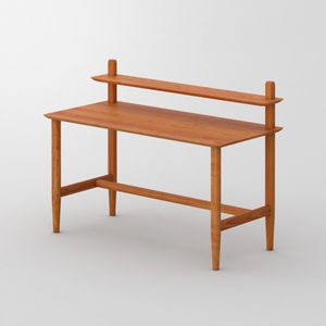 meuble secrétaire contemporain / en bois massif