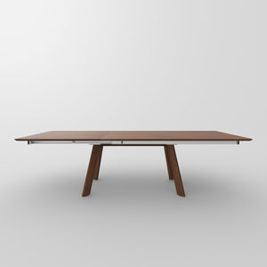 table à manger design / en chêne / en noyer / en bois massif