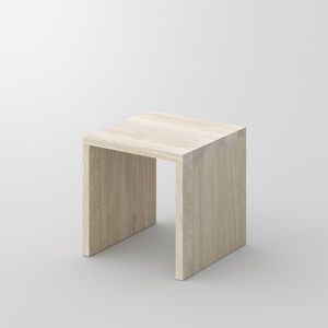 tabouret contemporain / en chêne / en bois massif / en hêtre