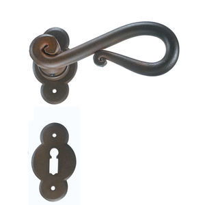 poignée de porte / en fer / classique