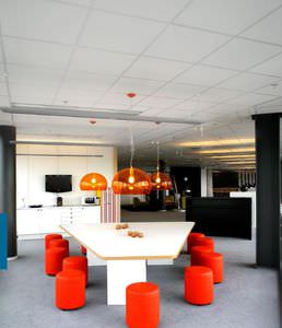 faux-plafond en laine de roche / en dalles / acoustique