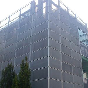 tôle déployée / en aluminium / en acier / pour bardage