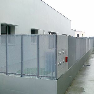 tôle déployée / en aluminium / en acier / pour bardage