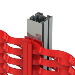 système de fixation en métal / pour bardage