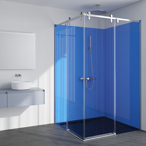 paroi de douche coulissante / en niche / en verre