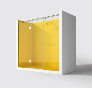 paroi de douche battante / en niche
