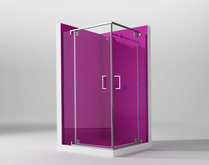 paroi de douche battante / d'angle