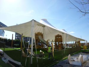 membrane architecturale pour structure tendue