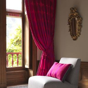 tissu pour rideaux / à motif / en coton / en soie