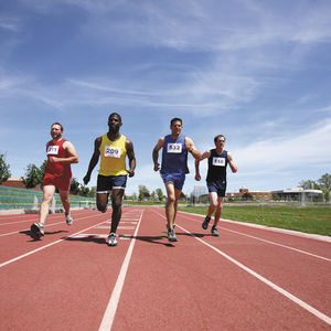 sol sportif en synthétique / en caoutchouc / pour extérieur / pour intérieur