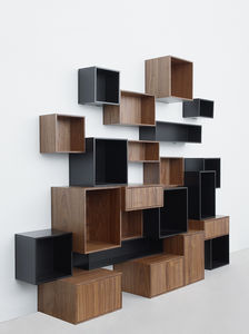 étagère modulable / contemporaine / en MDF / professionnelle