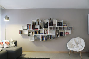 étagère modulable / contemporaine / en MDF