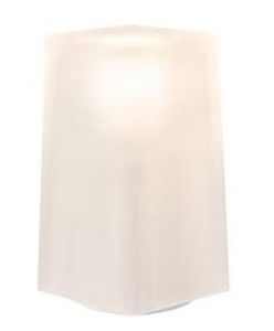 lampe de table / design original / en verre dépoli / sans fil