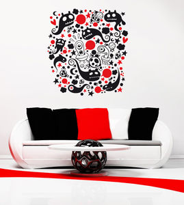 sticker mural graffiti