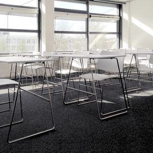 table d'enseignement contemporaine / rectangulaire / empilable
