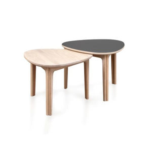 table d'appoint design scandinave / en chêne / en noyer / en wengé