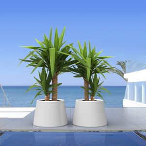 pot de jardin en polymère