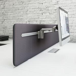 séparateur de bureau sur plan / en tissu