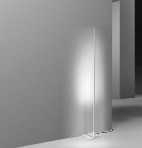 lampe sur pied / contemporaine / en métal / en polycarbonate