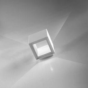 applique murale contemporaine / en aluminium / à LED / blanche