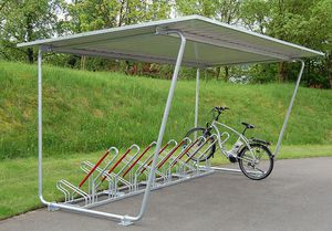 abri vélo en acier