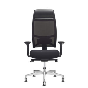 fauteuil de bureau contemporain / en textile / en polyester / inclinable